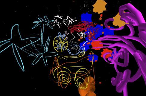 CavePainting: A Fully Immersive {3D} Artistic Medium and Interactive Experience